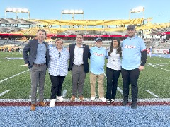 Each year, Conrad gets to work with some of the best people in our profession in the University of Houston Athletics Communications Office and says “While the faces have changed through the years, I have learned so much from everyone. I am blessed.”